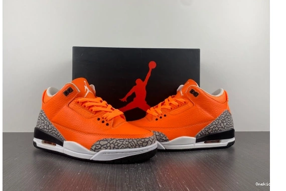 CT8532-801 3 335 Jordan AllSeason Air AJ3 CT8532-801 Retro "Orange" 0528